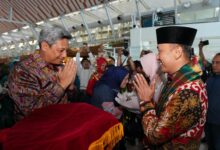 Pj Gubernur Prof Zudan Arif Berterima Kasih Atas Penjemputan Forkopimpda dan Pimpinan OPD Sulsel