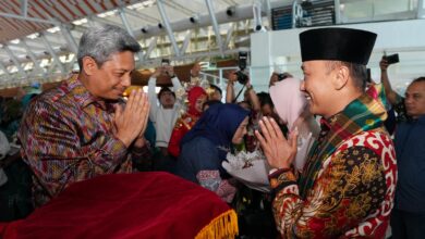 Pj Gubernur Prof Zudan Arif Berterima Kasih Atas Penjemputan Forkopimpda dan Pimpinan OPD Sulsel