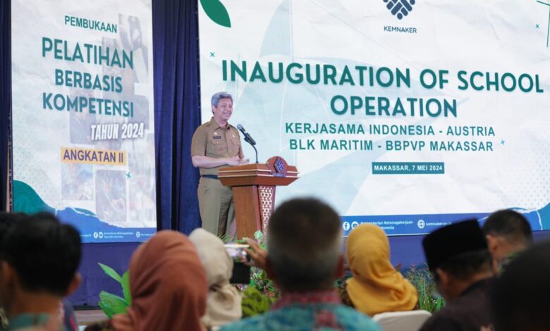 Pj Sekda Harap Kehadiran BLK Maritim Turunkan Tingkat Pengangguran di Sulsel