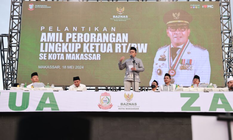 Wali Kota Danny Lantik 5.975 Pj RT-RW Sebagai Amil Zakat Perorangan