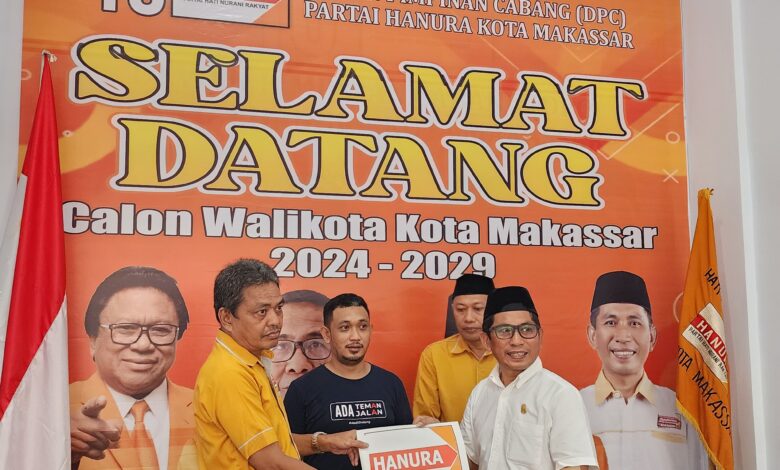 Muchlis Misbah Daftarkan Anak Rakyat Rudianto Lallo di Hanura: Figur Potensial Pimpin Makassar