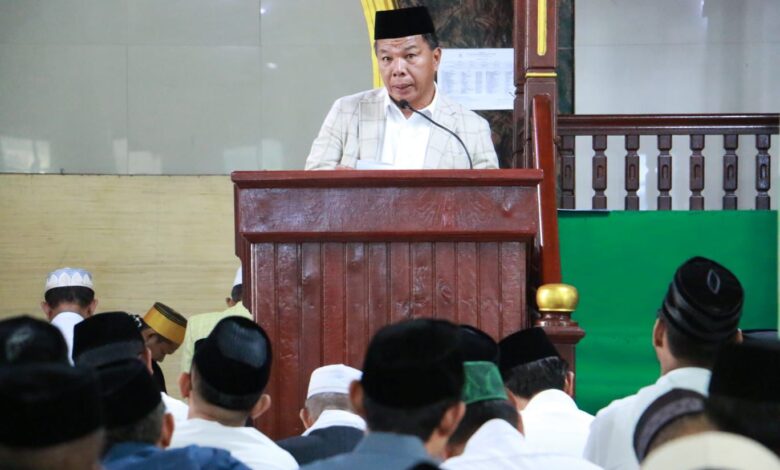 Bupati Andi Utta dan Wabup Andi Edy Manaf Salat Idul Adha di Masjid Raya Bulukumba
