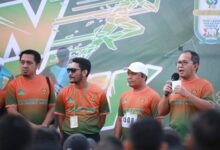 Danny Pomanto Melepas Ratusan Peserta Event Ansor Fun Run di Masjid Kubah 99