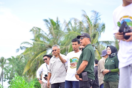 Peringati Hari Lingkungan Hidup, Bupati Andi Utta Tanam Mangrove