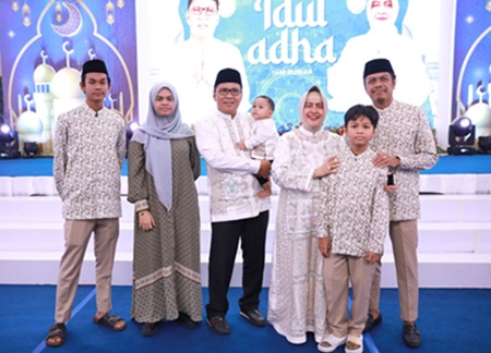 Usai Shalat Idul Adha, Pj Sekda Makassar Rajut Silatuhrahmi Lewat Open House