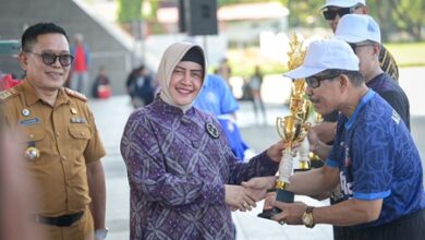 Buka O2SN SD-SMP Kota Makassar, Indira Pacu Semangat Peserta Berkompetisi