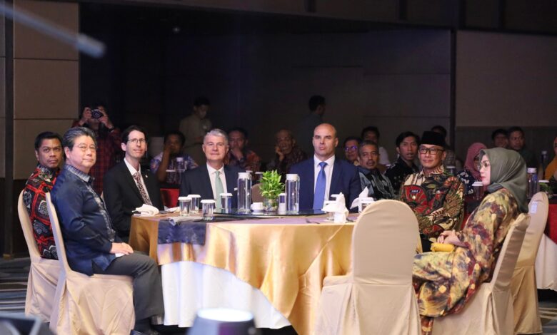 Pj Sekda Firman Pagarra Hadiri Pembukaan Konsulat Jenderal Kroasia di Makassar