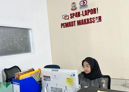 SP4N LAPOR Kominfo Makassar Terima 18 Aduan, Terbanyak DLH