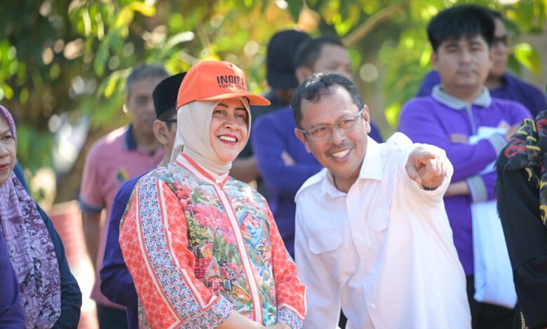 Indira Ikut Tanam Pohon Peringati HUT ke 87 Keluarga HIKMA Enrekang