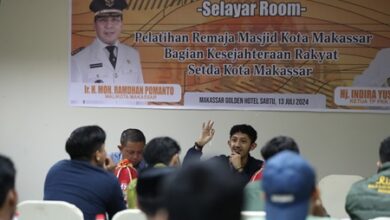 Bagian Kesra Kota Makassar Bimbing 1.500 Remaja Masjid Ciptakan Program Kerja Kreatif