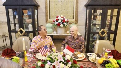 Wali Kota Makassar Dinner Bareng Konsulat Jenderal AS Christopher Green