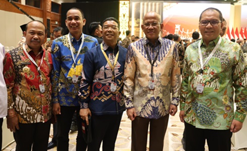 Danny Pomanto Hadiri Penyampaian LHP LKPP dan IHPS II TA 2023 BPK RI ke Presiden Jokowi