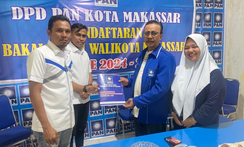 PAN Terima Pendaftaran Andi Seto Sebagai Bakal Calon Wali Kota Makassar