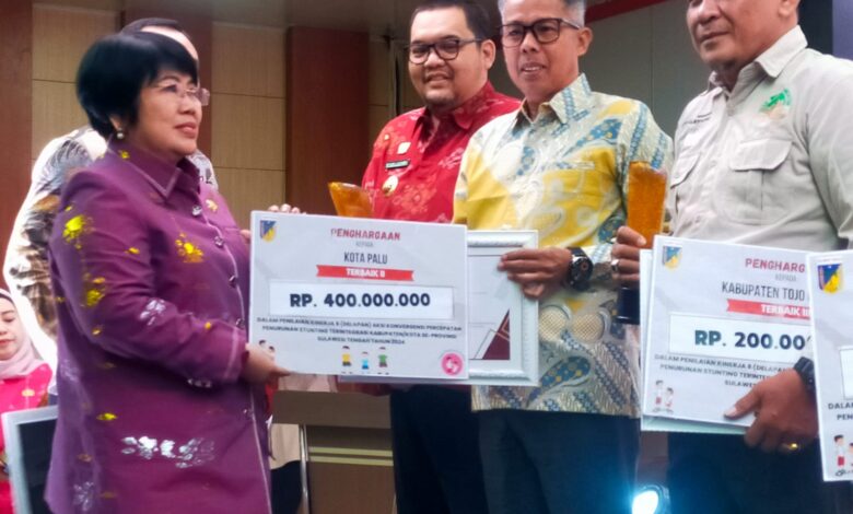 Kota Palu Raih Juara 2 dalam Penilaian Kinerja Pencegahan dan Penurunan Stunting Tingkat Provinsi Sulawesi Tengah Tahun 2024