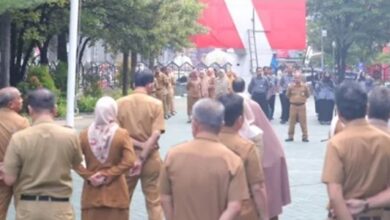 Kasubag TU Sekretariat DPRD Makassar Jadi Pembina Apel Pagi