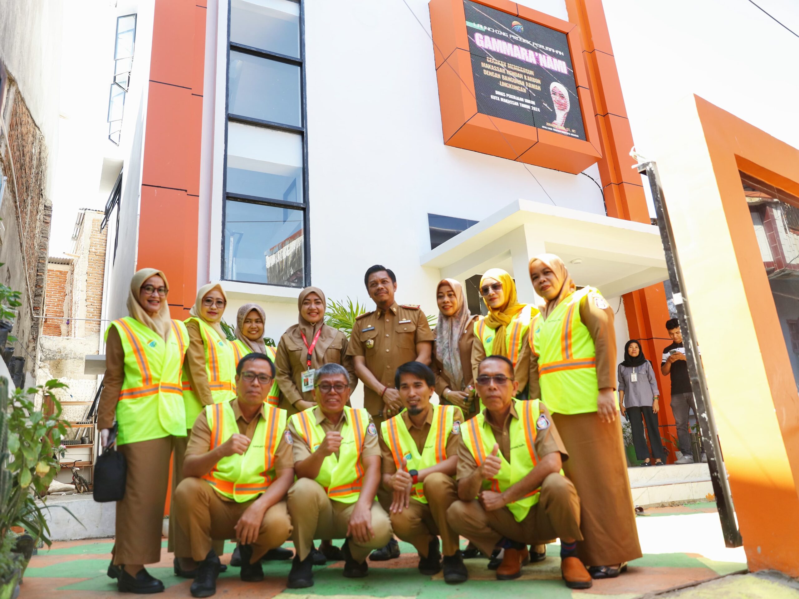 Wujudkan Makassar Low Carbon City, Pj Sekda Makassar Resmi Launching Gammaranami