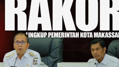 Kepala Bapenda Dampingi Wali Kota Makassar Pimpin Rakor