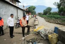 Tinjau Pemukiman Warga Palu Tergenang Air Akibat Lebat, Hadianto Rasyid Minta Jajarannya Gerak Cepat