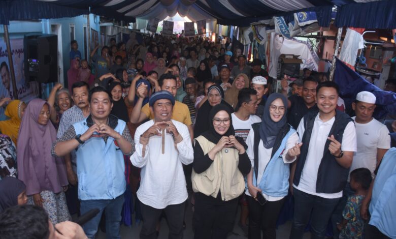 Warga Tallo Kompak Dukung Pasangan Sehati di Pilwalkot Makassar
