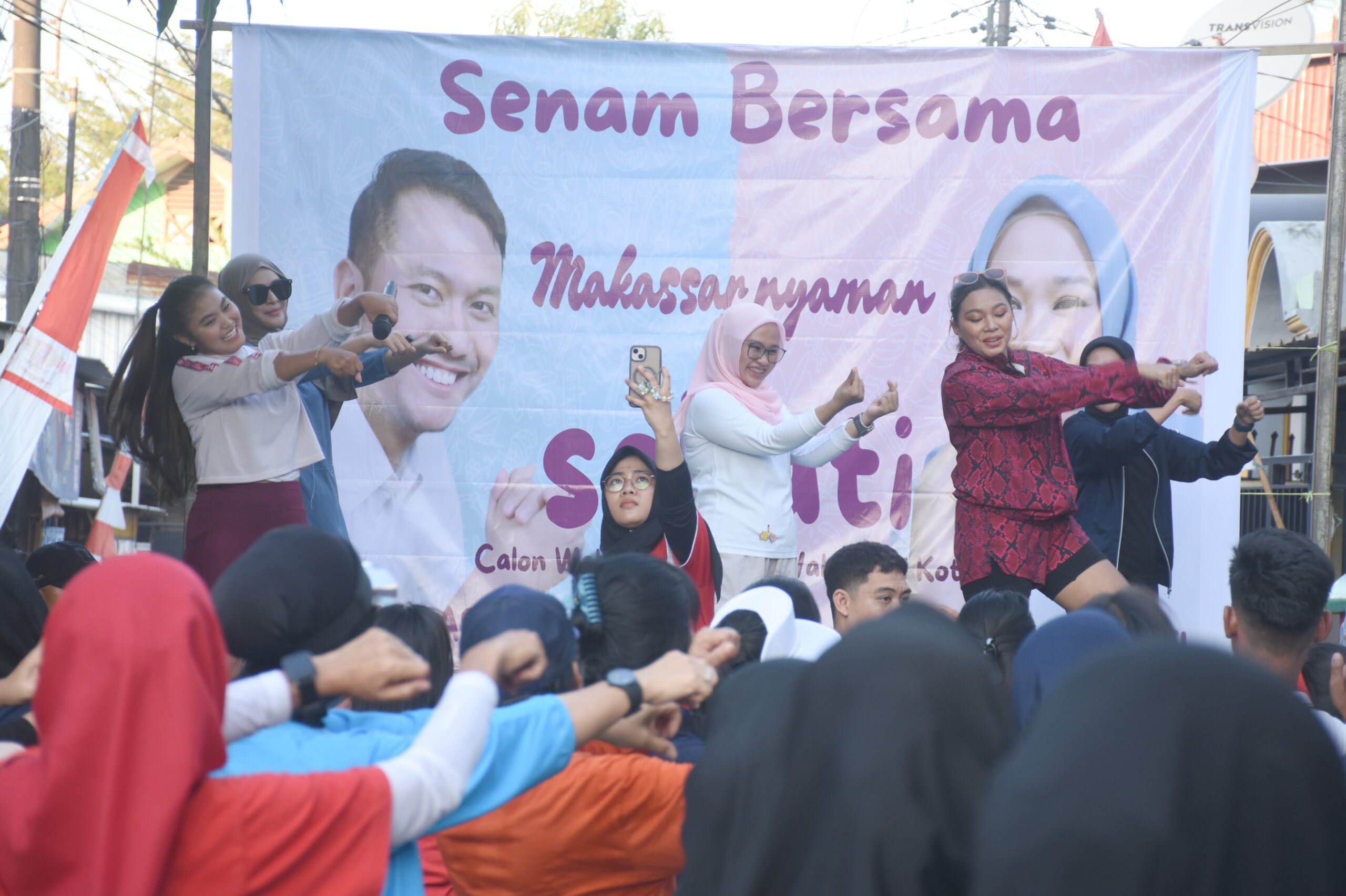 Undangan Wawali Makassar RML Untuk Senam Sehati Bersama Warga Terus Berdatangan