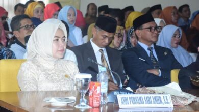 Rapat Paripurna Penyusunan Fraksi, Andi Purnamasari Amier Jadi Ketua Fraksi Gerindra DPRD Bone