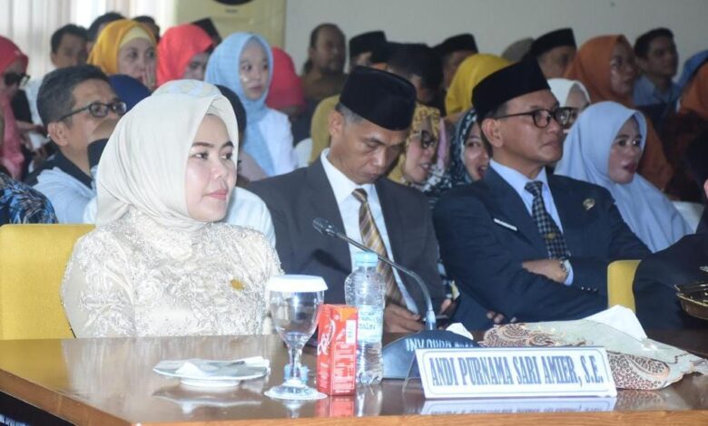 Rapat Paripurna Penyusunan Fraksi, Andi Purnamasari Amier Jadi Ketua Fraksi Gerindra DPRD Bone