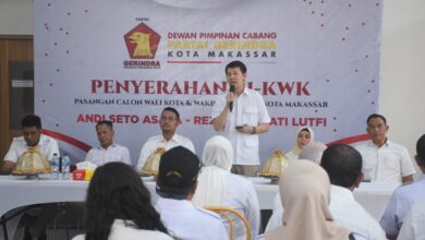 Ribuan Pendukung Bakal Kawal Sehati Mendaftar di KPU Makassar 28 Agustus