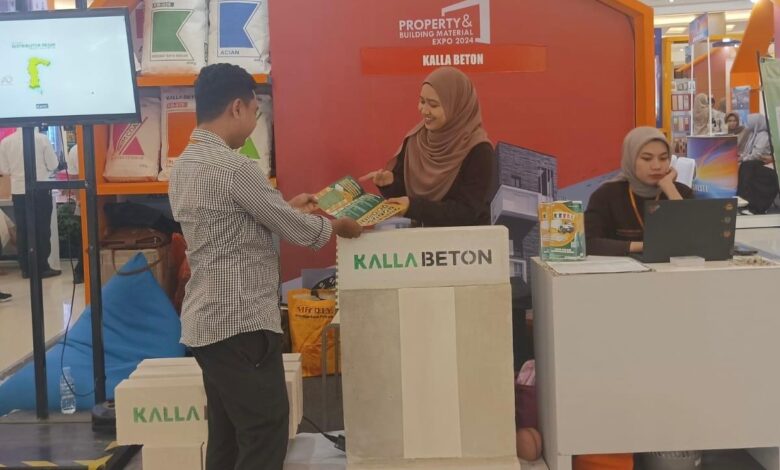Kalla Beton Hadirkan Promo Bata Ringan dalam Property & Building Material Expo 2024