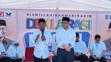 Ribuan Simpatisan Hadiri Deklarasi Beramal Calon Bupati dan Wakil Bupati Bone 2024/2029