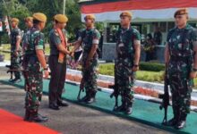 Kunker ke Batalyon Armed 21/Kawali, Mayjen TNI Putranto Gatot Warning Prajurit Judi Online