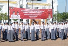 Jelang HUT Ke-79 RI, 70 Peserta Calon Paskibraka Gowa Mulai Latihan