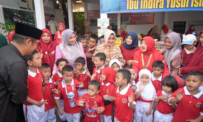 Indira Apresiasi Lorong Wisata Garbsen di Kampung Buyang