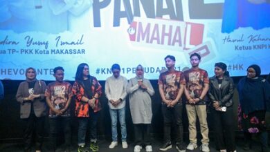 Indira Yusuf Ismail dan KNPI Nobar Uang Panai 2, Apresiasi Karya Anak Muda Makassar