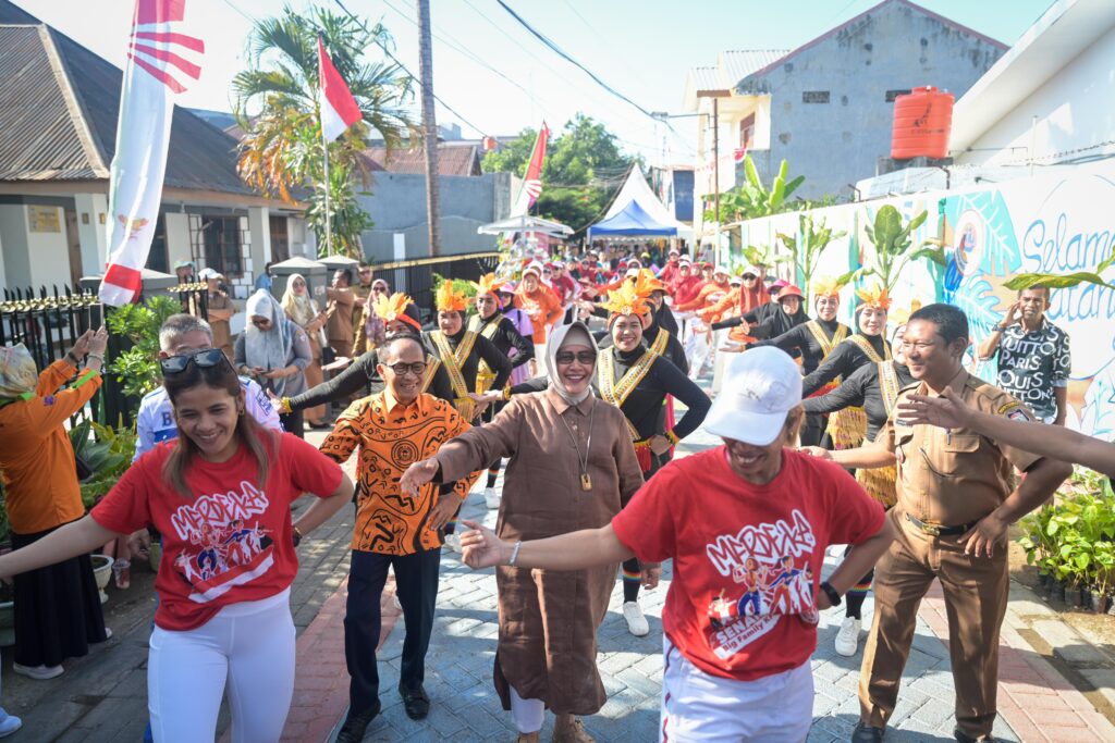 Ketua TP PKK Makassar Dukung Gerakan Pangan Murah di Lorong Wisata