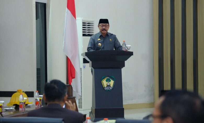 Lakukan Sinkronisasi Program Daerah dan Pusat, Pemkab Gowa Serahkan Ranperda RPJPD 2025-2045
