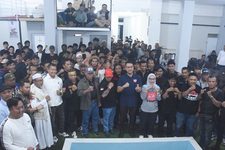 Lintas Ormas Nyatakan Satu Komando Menangkan Pasangan Sehati di Pilwalkot Makassar 2024