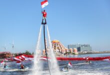 Peringatan HUT Kemerdekaan Ke-79 RI, Kota Makassar Suguhkan Festival Atraksi Laut dan Aubade SD-SMP se-Makassar