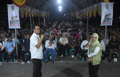 Muda dan Energik, Warga Minasaupa Anggap Bakal Paslon Wali Kota/Wakil Wali Kota Seto-Rezki Paling Pas Memimpin Makassar