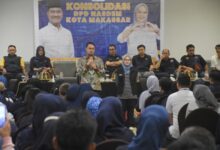 Andi Seto Asapa-Rezki Mulfiati Lutfi Kompak di Rapat Konsolidasi Nasdem Makassar