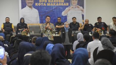 Andi Seto Asapa-Rezki Mulfiati Lutfi Kompak di Rapat Konsolidasi Nasdem Makassar