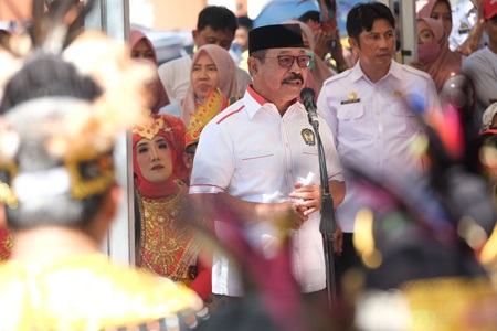 Meriahkan HUT Ke-79 RI, Pemkab Gowa Gelar Lomba Senam Tamang Pung Kisah