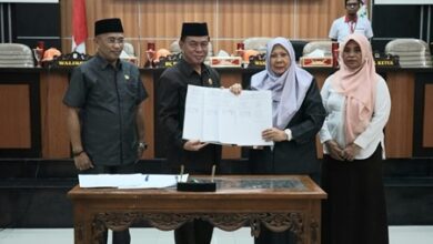 Pemkot Palu Bersama DPRD Tandatangani Perubahan KUA PPAS Tahun Anggaran 2024 dan 2025