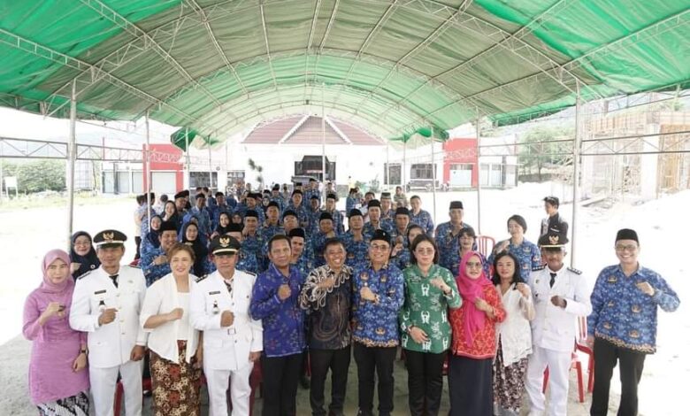 Wabup Sigi Samuel Pongi Lantik Sejumlah Pejabat Baru