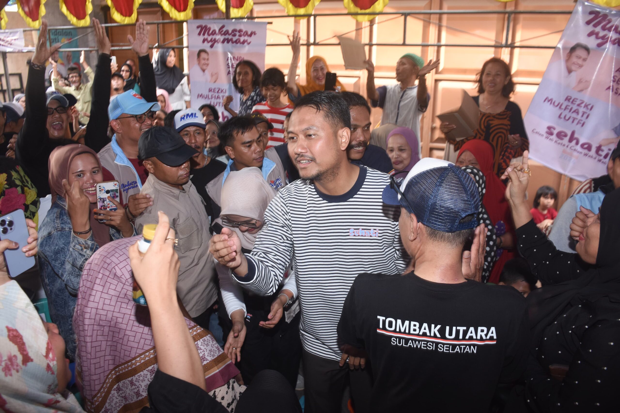 Ketua RT/RW Kelurahan Bunga Eja Beru Nyatakan Dukung Seto-Kiki di Pilwalkot Makassar 2024