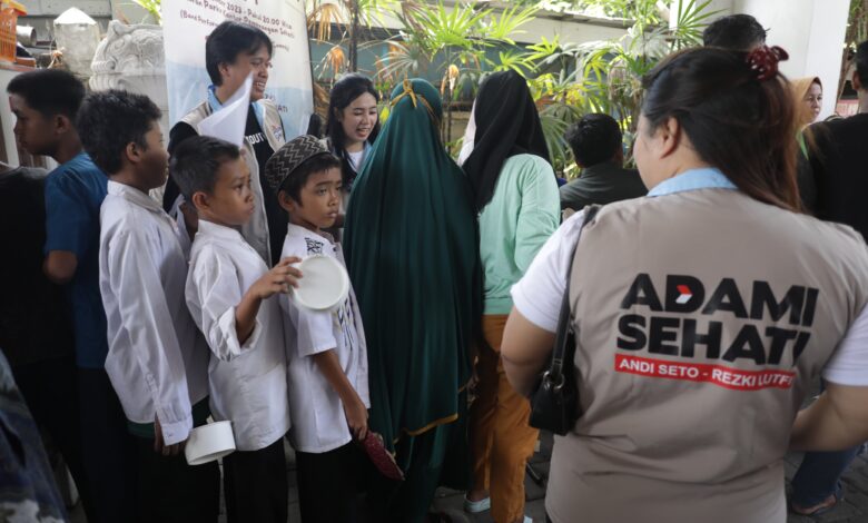 Bantu Warga, Sehati Gelar Aksi Sosial di Posko Penenangan