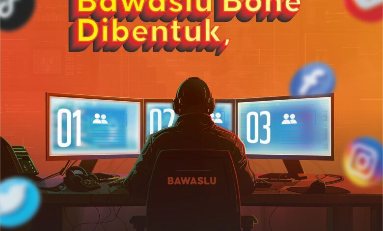 Bawaslu Bone Bentuk Tim Siber Awasi Konten Kampanye Internet di Pilkada Serentak