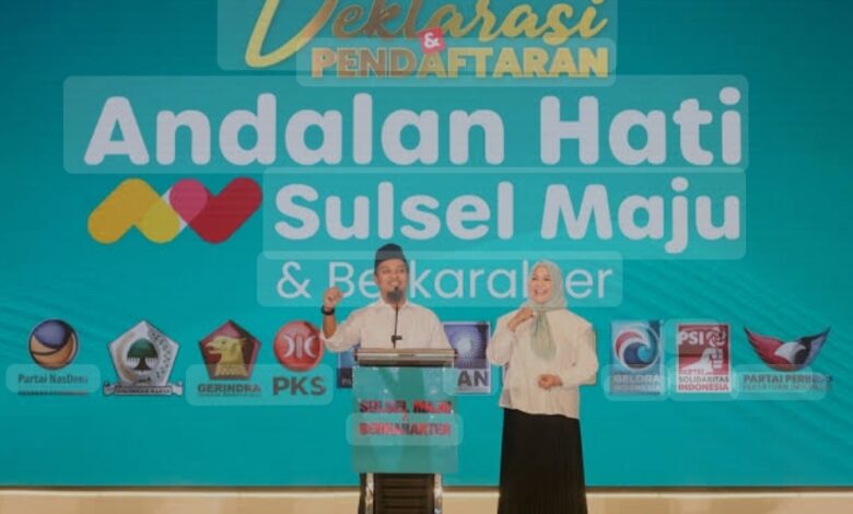 Andalan Hati Unggul Signifikan dalam Survei Pilgub Sulsel 2024