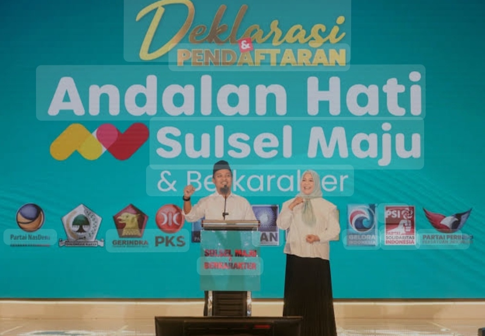 Andalan Hati Unggul Signifikan dalam Survei Pilgub Sulsel 2024