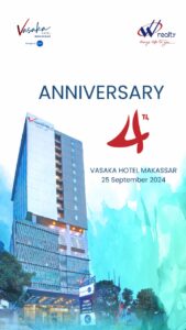 Anniversary 4 tahun Vasaka Hotel