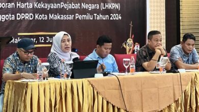 Dari 50 Anggota Terpilih DPRD Makassar, Baru 29 Yang Laporkan LHKPN